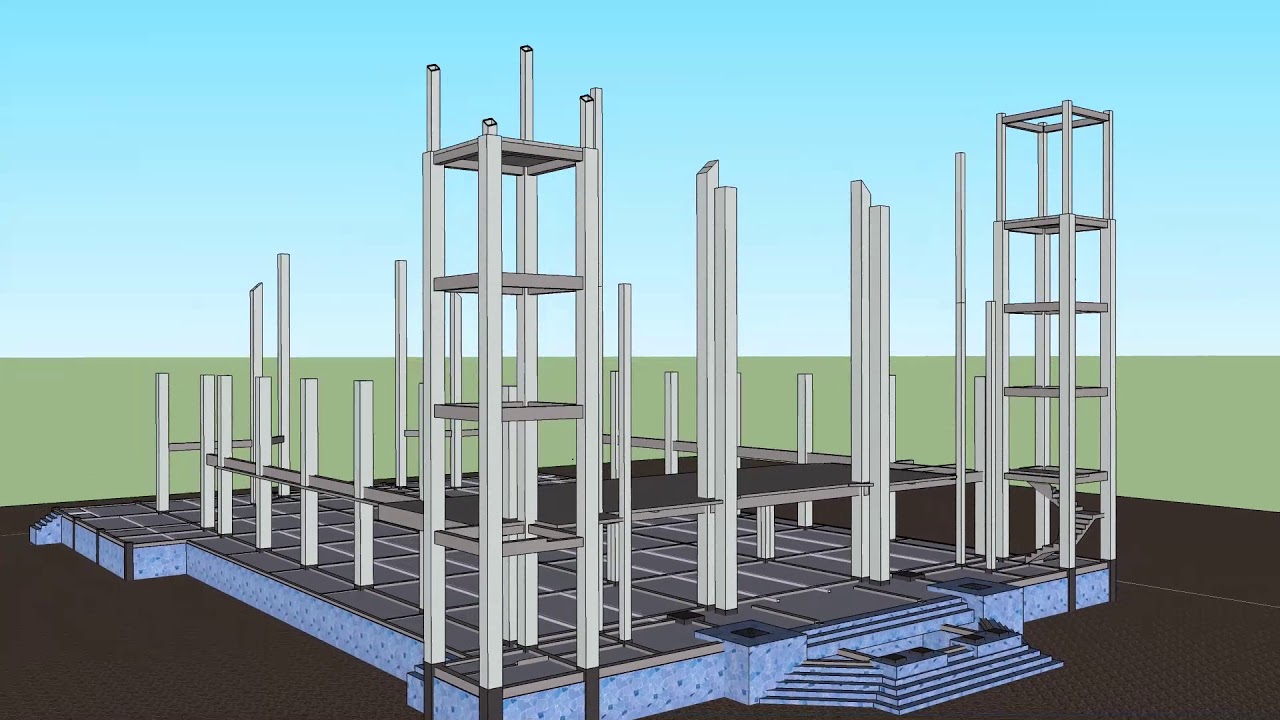 Animasi Konstruksi Gereja Katolik - Maria Bunda Selalu Menolong  - PART 1