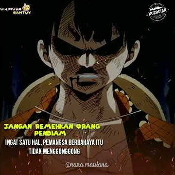 Story wa kata' bijak one piece