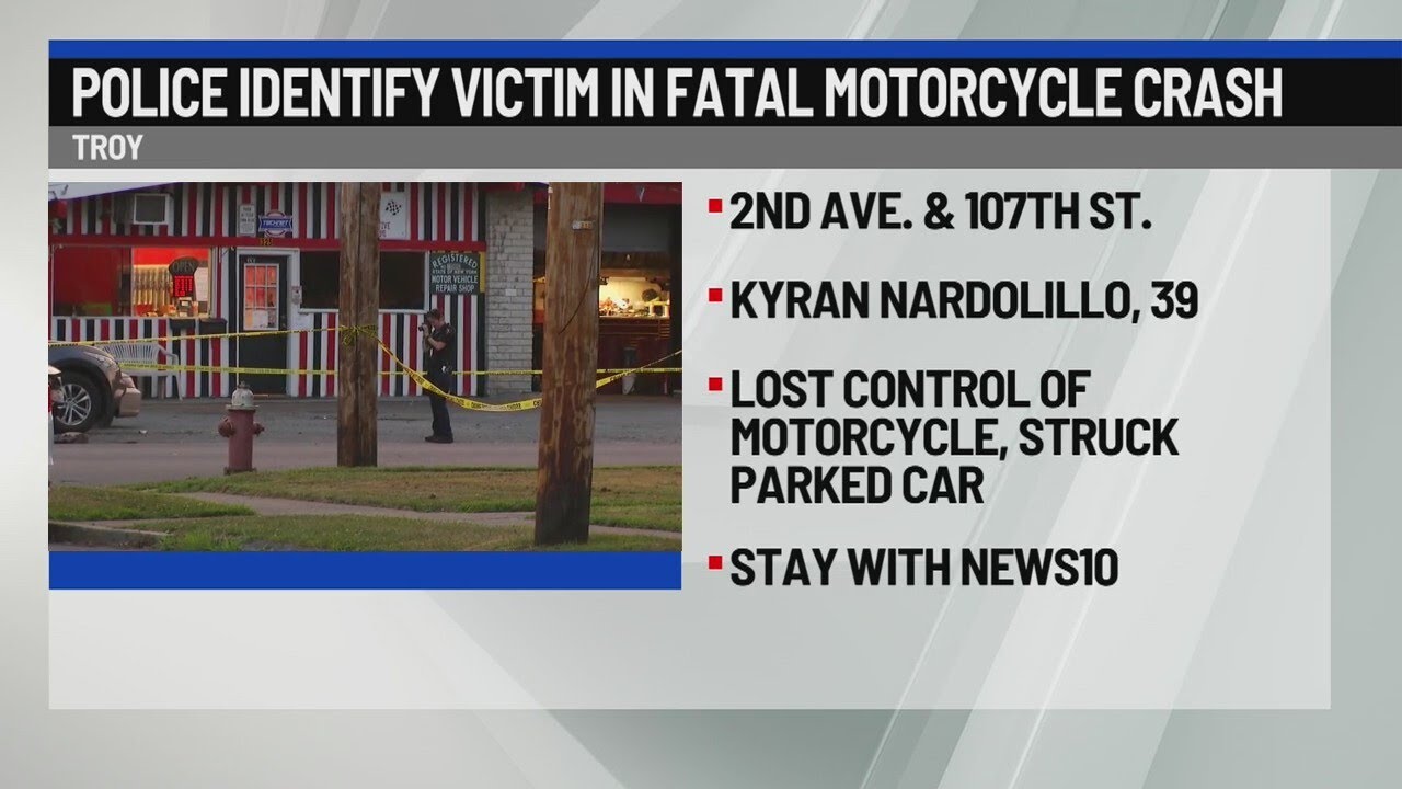 Police identify victim in fatal Troy motorcycle crash - YouTube