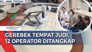Polisi Gerebek Judi Kasino Beromzet Miliaran, 12 Operator Ditangkap