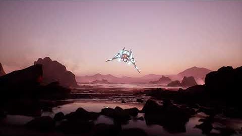 Red Planet (en route to Base B) - scene in Unreal Engine 4.25