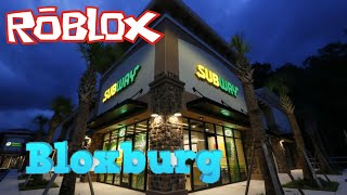 Subway On Bloxburg Speed Build