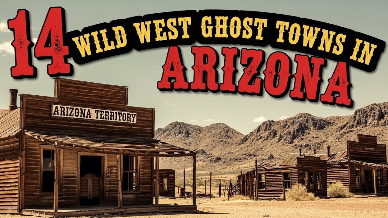 14 Abandoned Wild West Ghost Towns in Arizona - Part 1 - YouTube