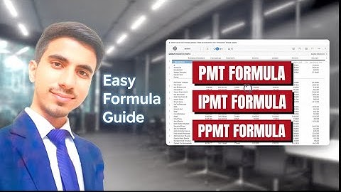 Learn PMT, IPMT, PPMT Formula in Excel | In just 11 minutes 🔥| Excel Players