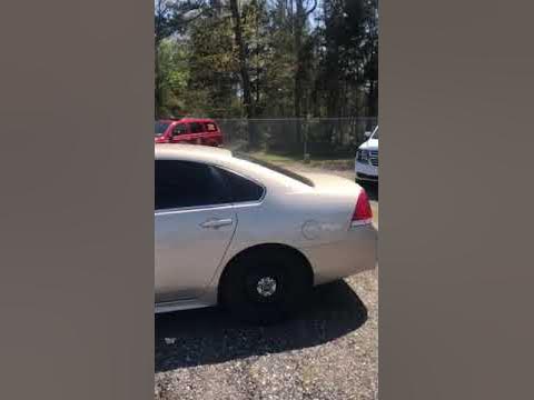 2012 Impala Police Vehicle For Sale - YouTube