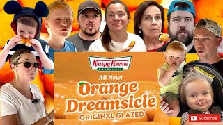 KRISPY KREME DOUGHNUTS - Orange Dreamsicle - Original Glazed - TASTE TEST & Review! ALL NEW! LIMITED