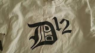Rare Eminem & D12 merchandise from 1999, 2001