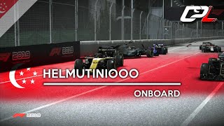 Helmutiniooo Onboard [CPL F2 S7 Singapur] - Trochę wyprzedzania i trochę błędów