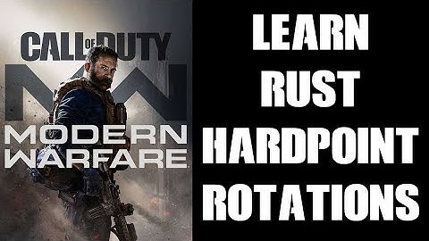 Beginners Guide How To Learn RUST Map Hardpoint Rotations & Changes (PS4 gameplay)