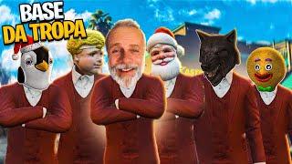 CONHECI A BASE DA TROPA DO NOEL NO GTA RP