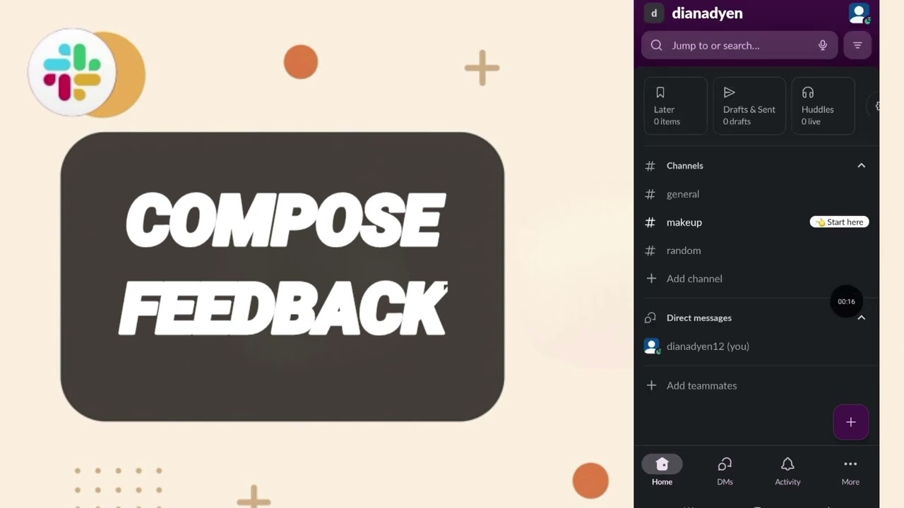 Как написать отзыв в приложении Slack