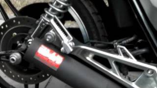 オートバイ〕CB1100用手曲ストレートサイクロン「RSC-VINTAGE」 - YouTube