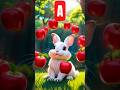 A for Apple 🍎 | Tuntun Khargosh ABC Song | Learn Alphabet Fun for Kids | Rpgakidsworld