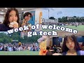 Week of welcome at georgia tech