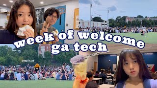 week of welcome at georgia tech