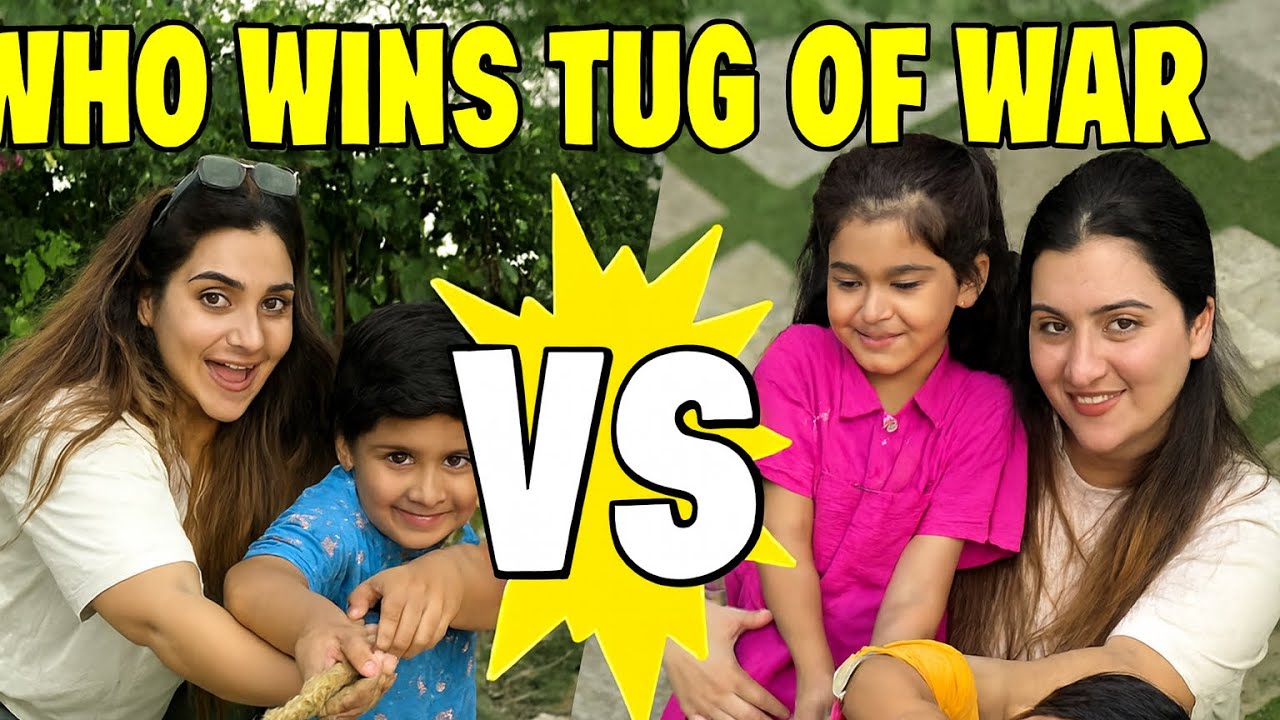 Tug of War, which sister has more power? 