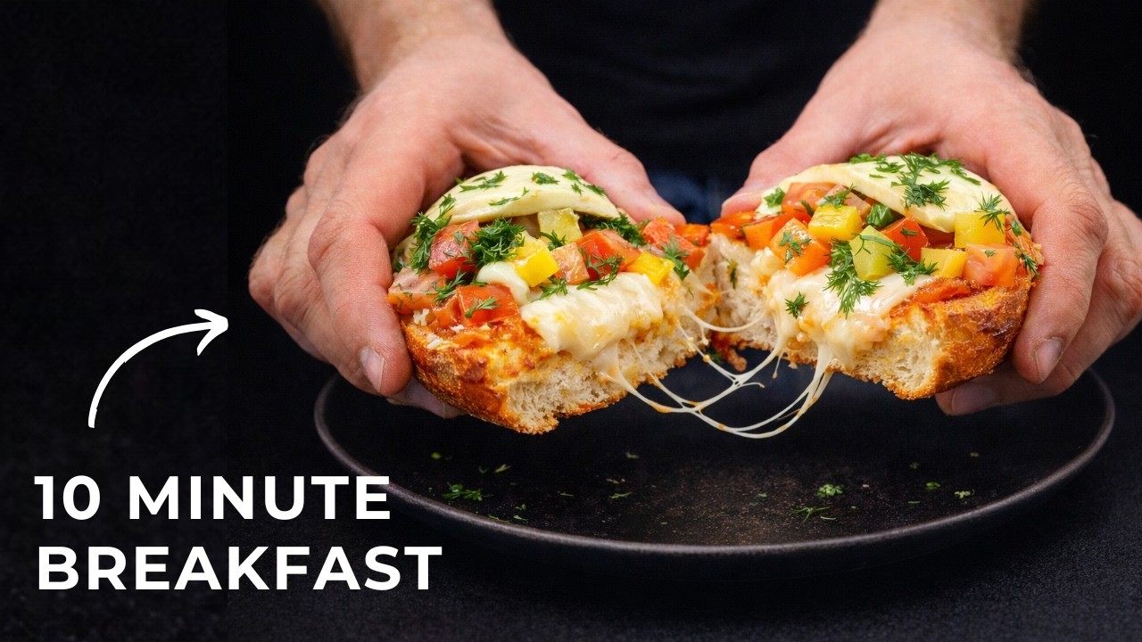 Ready in Minutes! Crispy Baked Bread Sandwiches