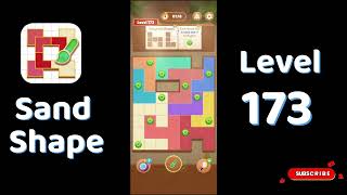 Sand Shape Level 173 Gameplay Walkthrough | Go Answer