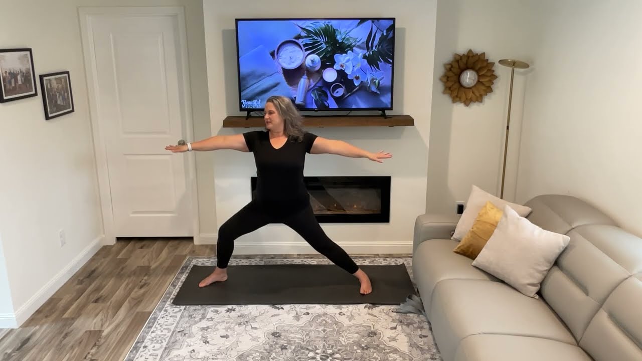 Senior Yoga slow flow total body 30 minutes