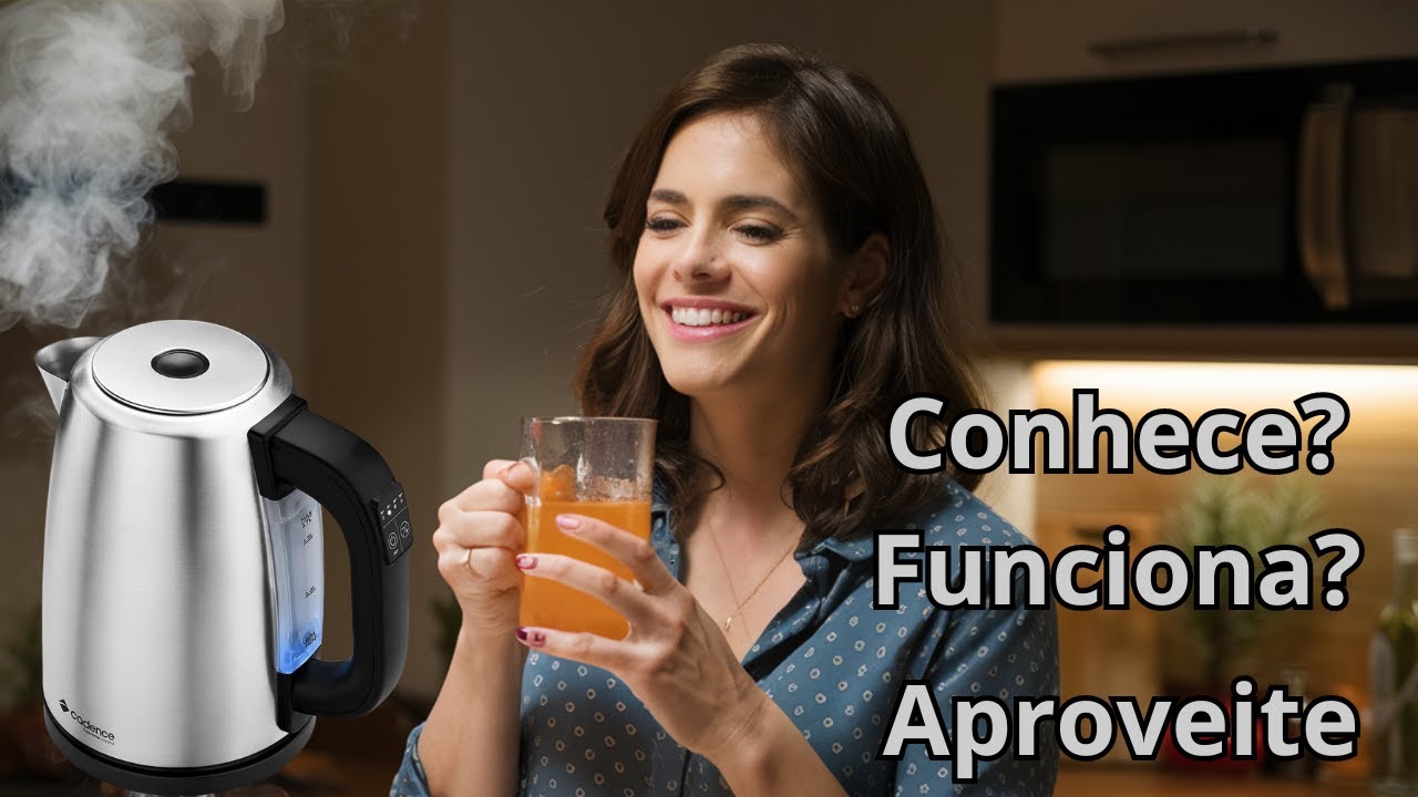 Chaleira Elétrica Cadence Supreme Control - Review Completo e Desconto Exclusivo! Funciona?