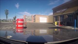 5 minute oil change at Wally World