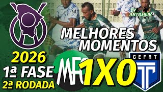 [Cearense '26] 2ª Rodada | Maranguape 1 X 0 Tirol | Melhores Momentos | TV ARTILHEIRO
