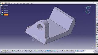 Bench Vice Base Part Design |# CATIA V5