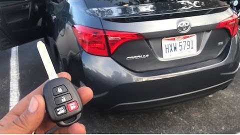 2015-2019 Toyota Corolla Key Fob Programming vía Xtool X100 Pad2 Pro / Xhorse Dolphin Prog de llaves