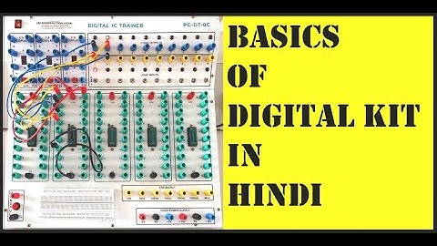 Basics of Digital Trainer Kit | Introduction to Digital Trainer Kit for Beginners.