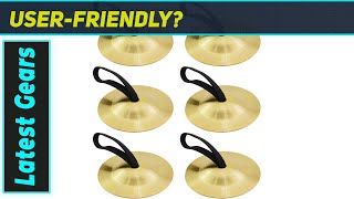 Caishun 2.1 Inch Finger Cymbals: The Ultimate Dance Accessory!