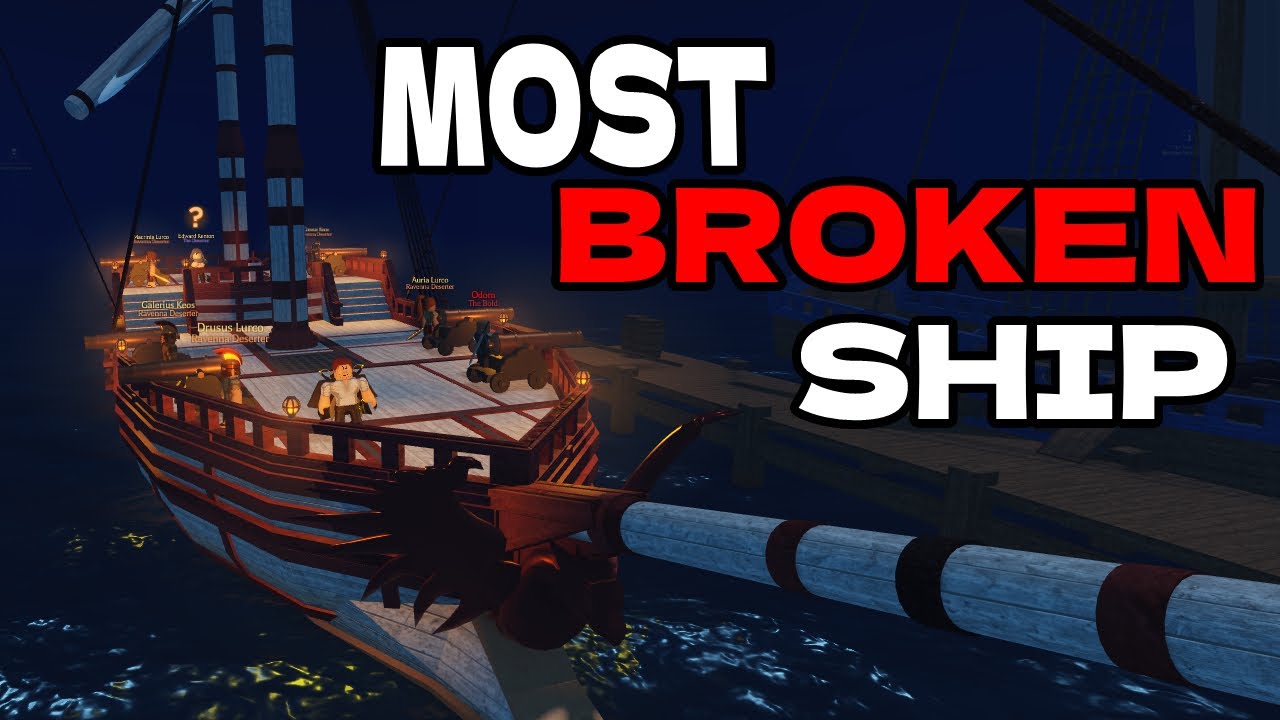 Arcane Odyssey Most Broken Ship Showcase YouTube