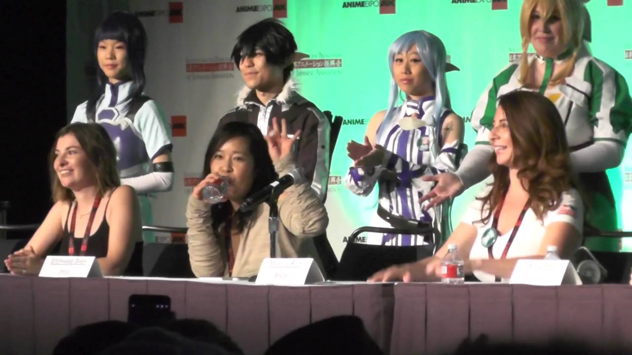 Anime Expo 16 Sword Art Online Panel Part 1 Youtube