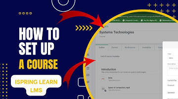 How to set up a course in iSpring Learn [Step by Step]