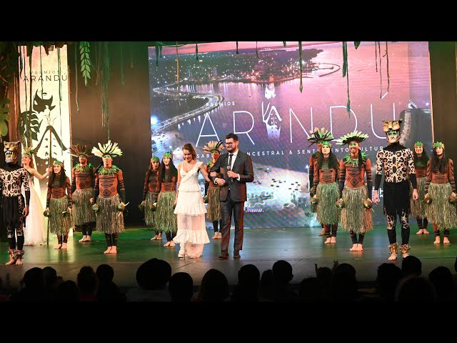 Se realizaron los Premios Arandú 2022 - 2023 en el teatro Lírico del Parque del Conocimiento