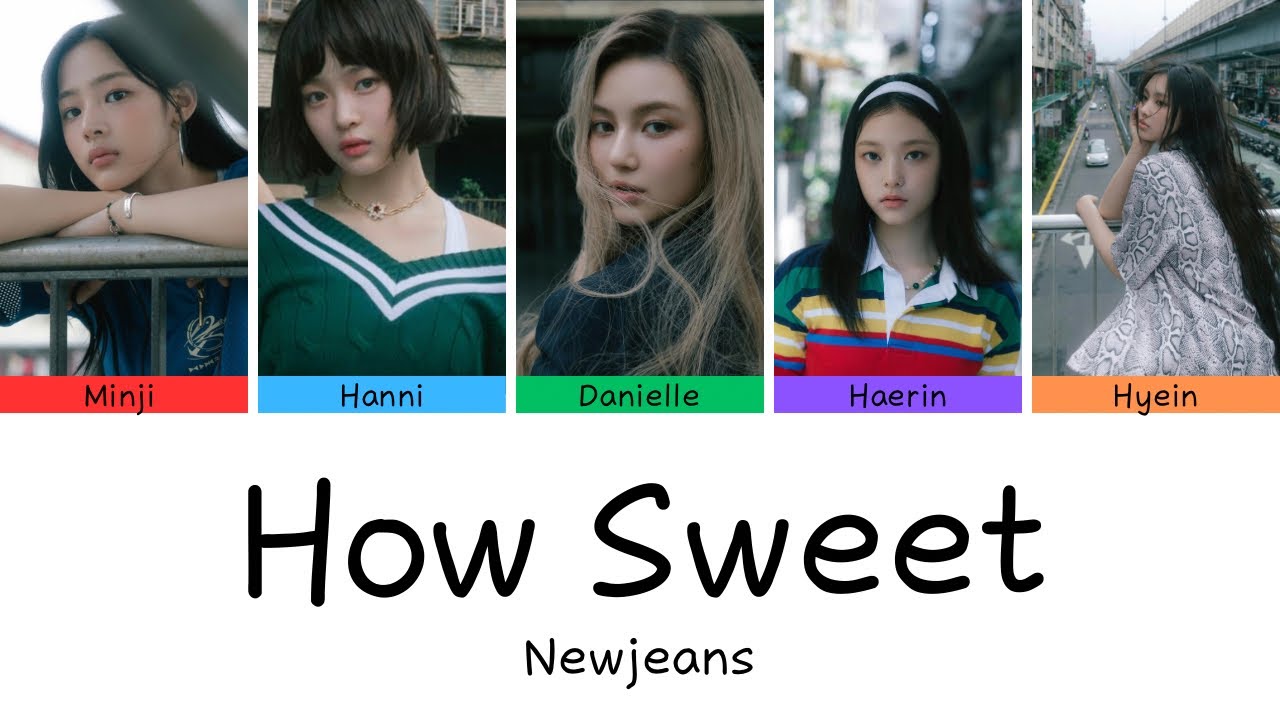 How Sweet - NewJeans | Color Coded Lyrics - YouTube