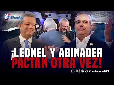 ¡Luis entregó el poder antes de tiempo! Mira el abrazo que sella el pacto con Leonel para 2028