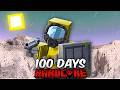 I Spent 100 Days in a Nuclear Zombie Apocalypse in Minecraft...Here's What Happened | (Full movie)