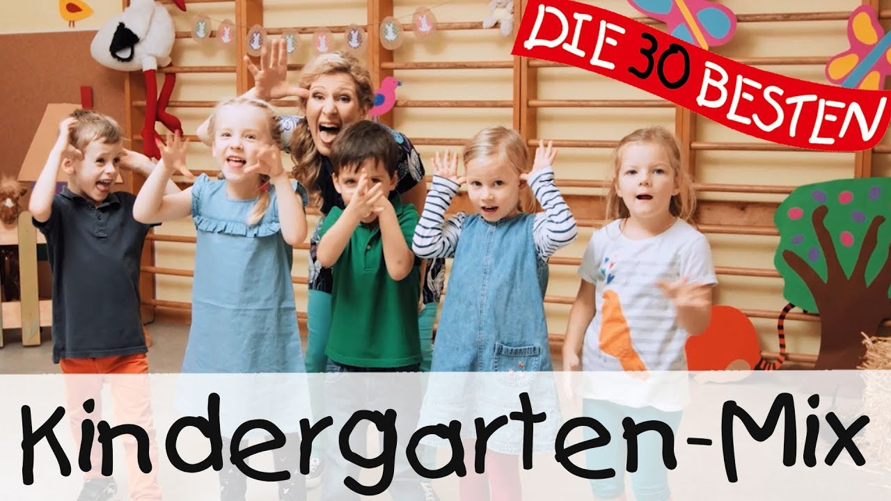  New  Kinderlieder Kindergarten-Mix - Singen, Tanzen und Bewegen || Kinderlieder