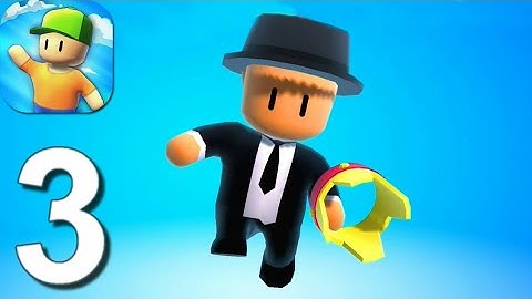 Stumble Guy‪s‬ - Gameplay Walkthrough Part 3 - Crown Win: 7 (iOS, Android)