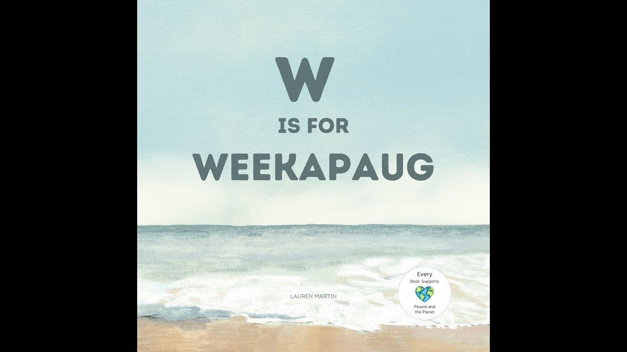 W — это Weekapaug 🌊 Чтение вслух букв, развивающие упражнения + подарок | Пляжная алфавитная книг...