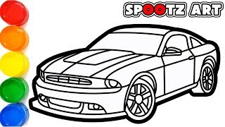 How To Draw a Sport Car