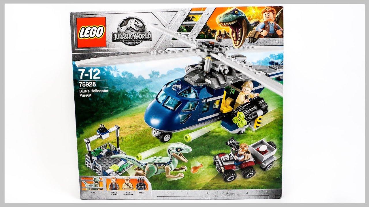 LEGO 75928 Jurassic World Blue's Helicopter Pursuit Speed Build