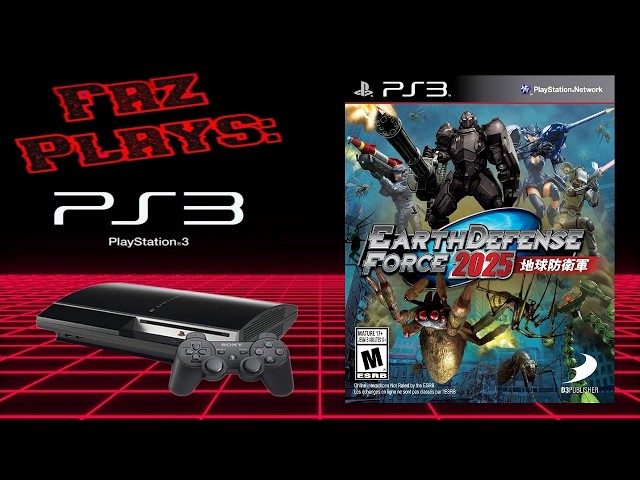Gameplay) Earth Defense Force 2025 (PS3/PlayStation 3) - YouTube