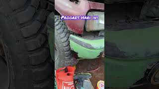 update proses restorasi body repair mobil