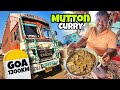 Sunday special mutton curry khakar maja aa gaya   chhattisgarh to goa 1300km  vlog