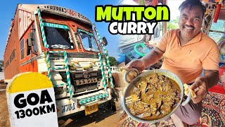 Sunday Special Mutton Curry khakar Maja Aa Gaya 😘 || Chhattisgarh to Goa 1300km || #vlog