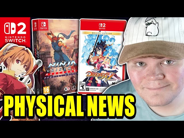 Switch 2 Physical News! | Disgaea 7 Complete, Ninja Gaiden