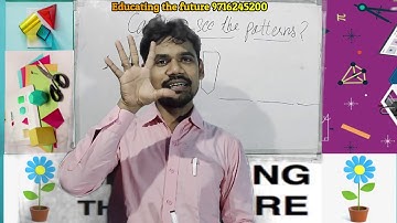 Class 5 Activity Based Learning | Patterns | Maths | Part 1 | NCERT | Educating the future