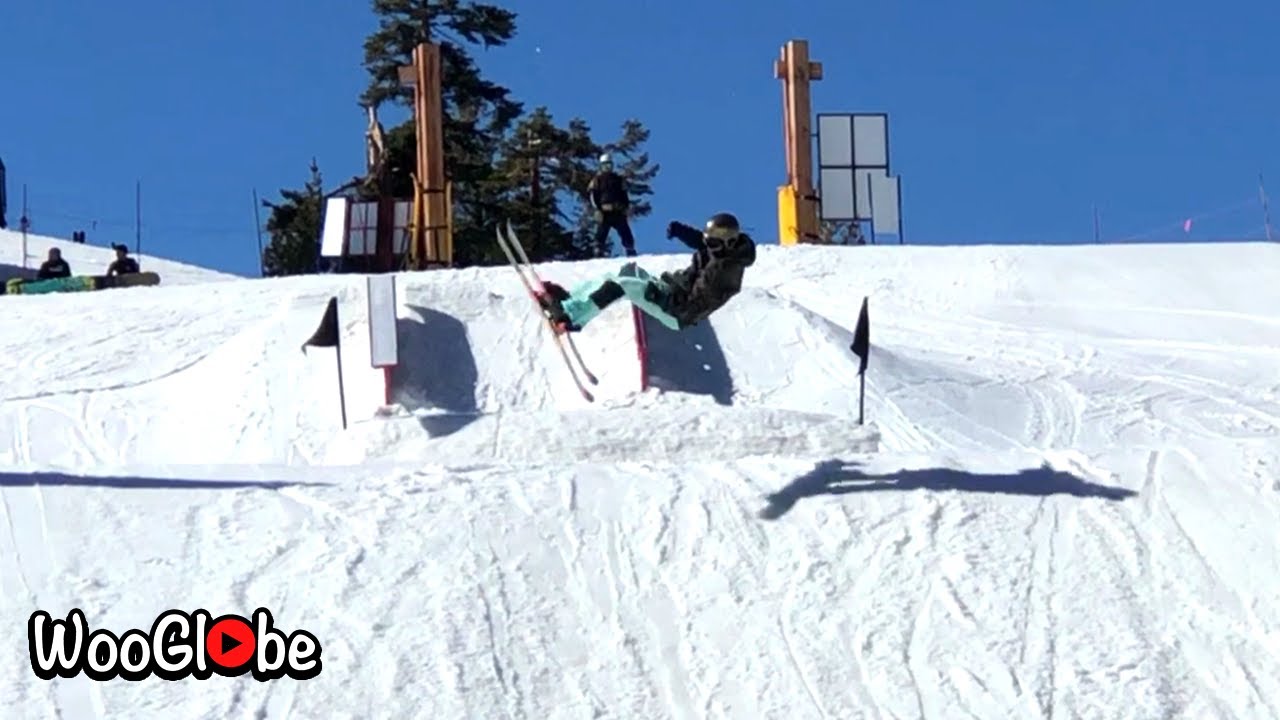 Funny Skiing Fail Captured Perfectly || Try Not To Laugh