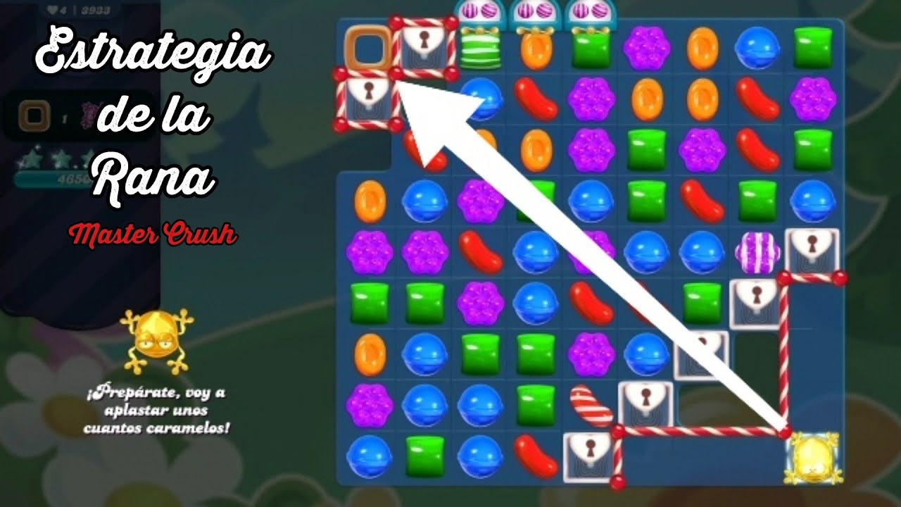 Candy Crush Saga Nivel 3933 Estrategia de la Rana - YouTube